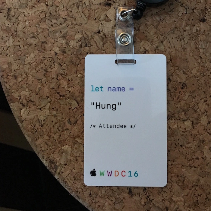WWDC 2016 Badge