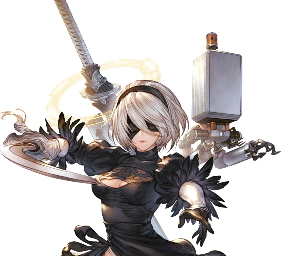 2B and 2B-powered USB device from Nier:Automata